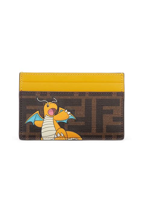 fendi pokemon card holder